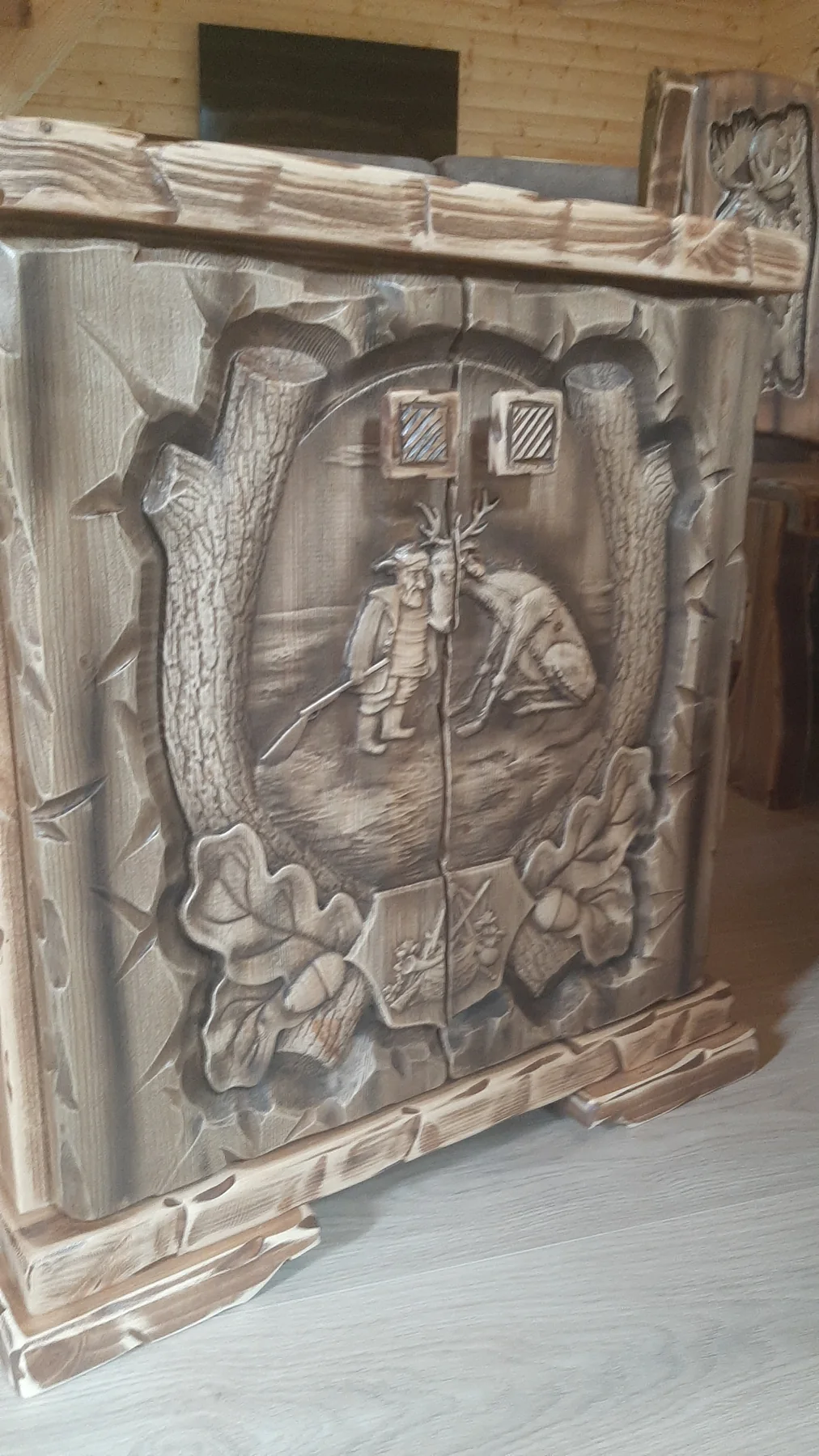 GoodSaw 3D CNC wood carving detail