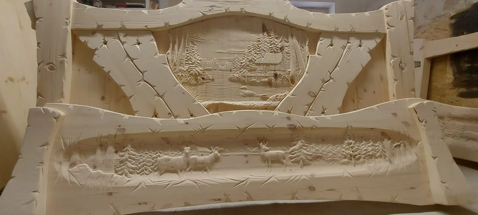 GoodSaw 3D CNC wood carving detail