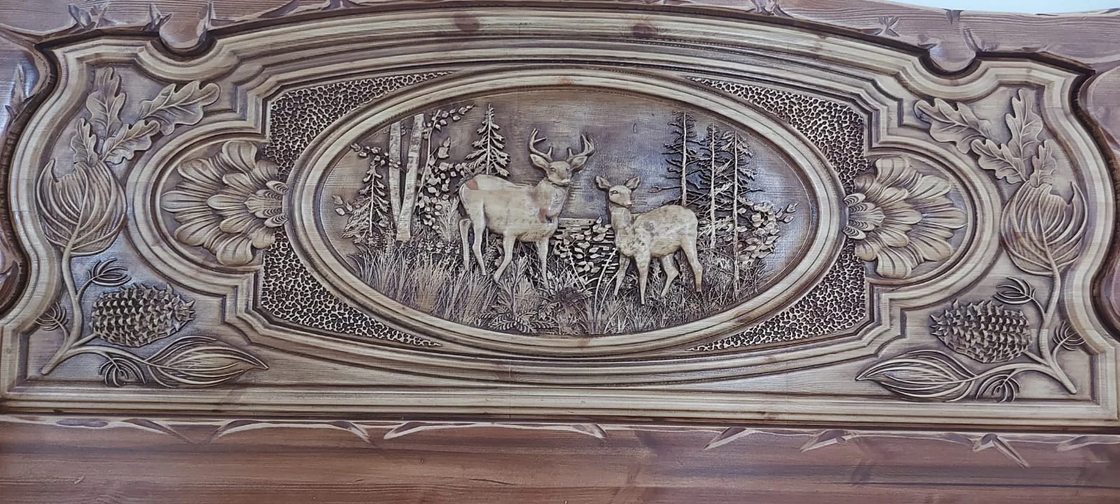 GoodSaw 3D CNC wood carving detail