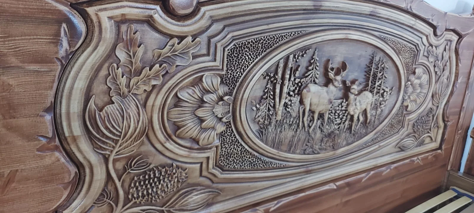 GoodSaw 3D CNC wood carving detail