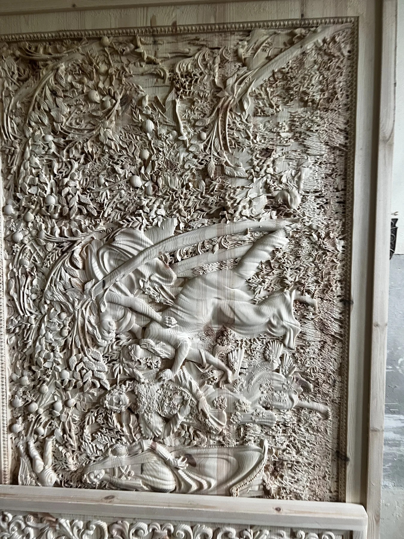 GoodSaw 3D CNC wood carving detail