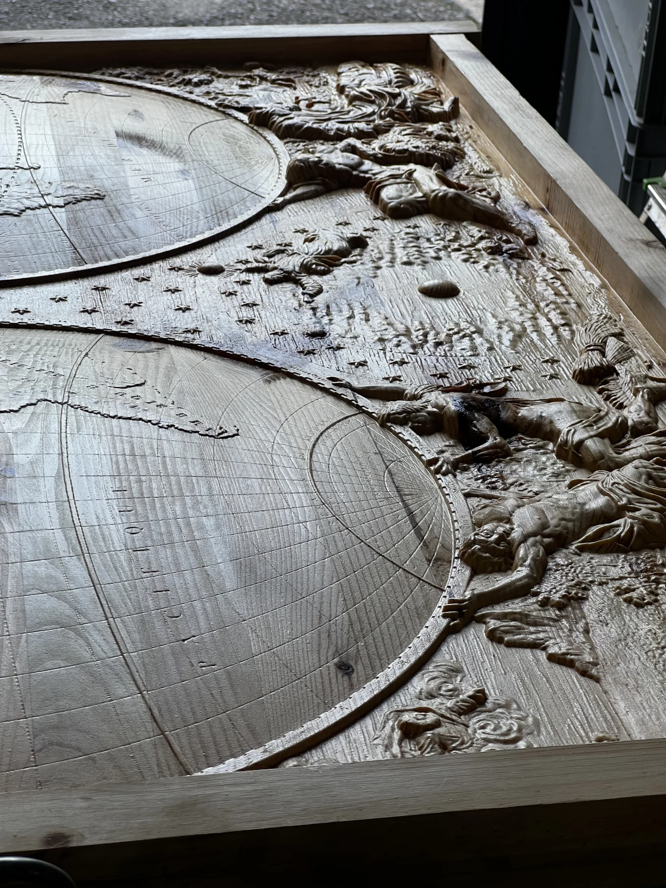 GoodSaw 3D CNC wood carving detail