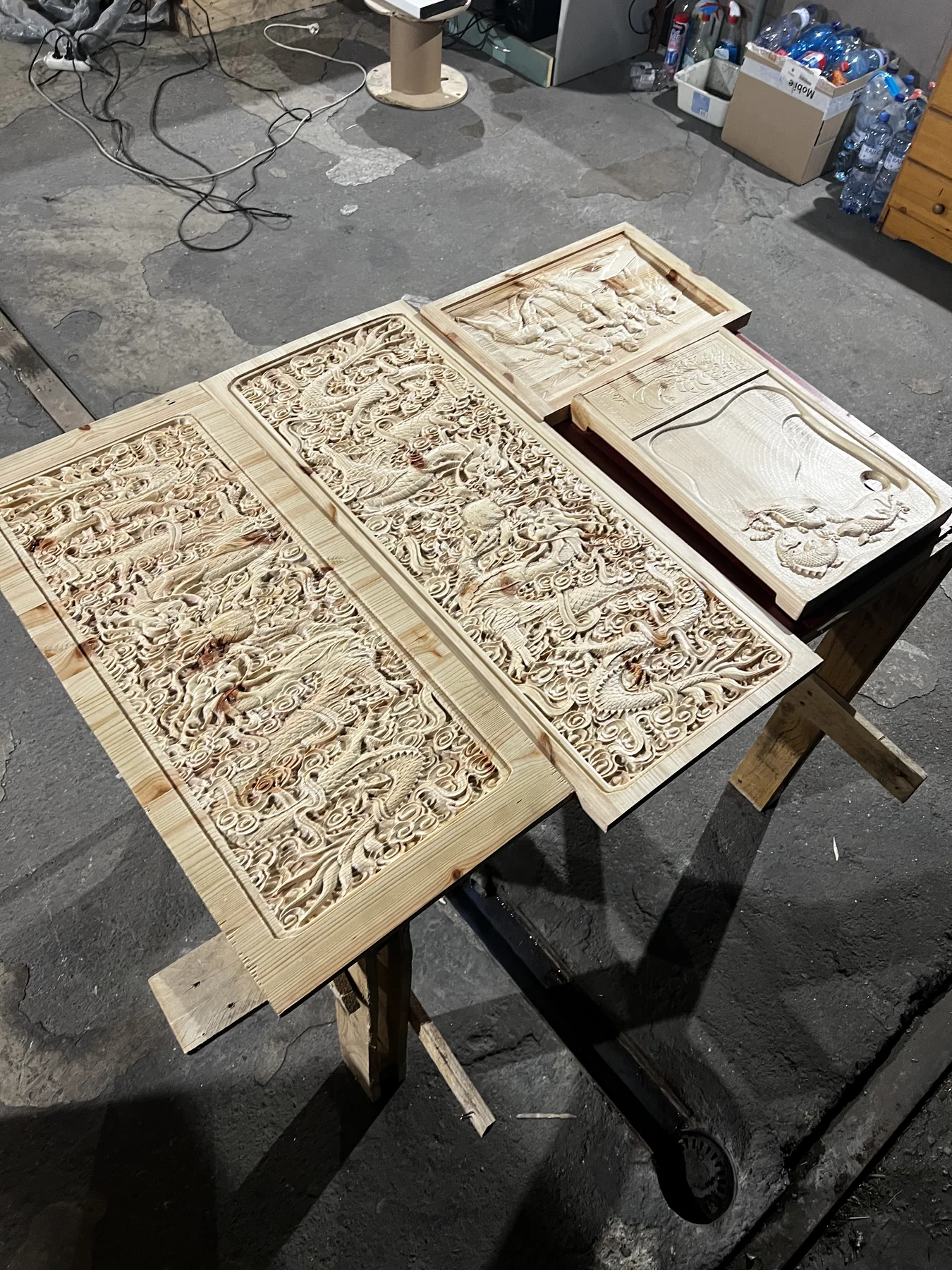 GoodSaw 3D CNC wood carving detail