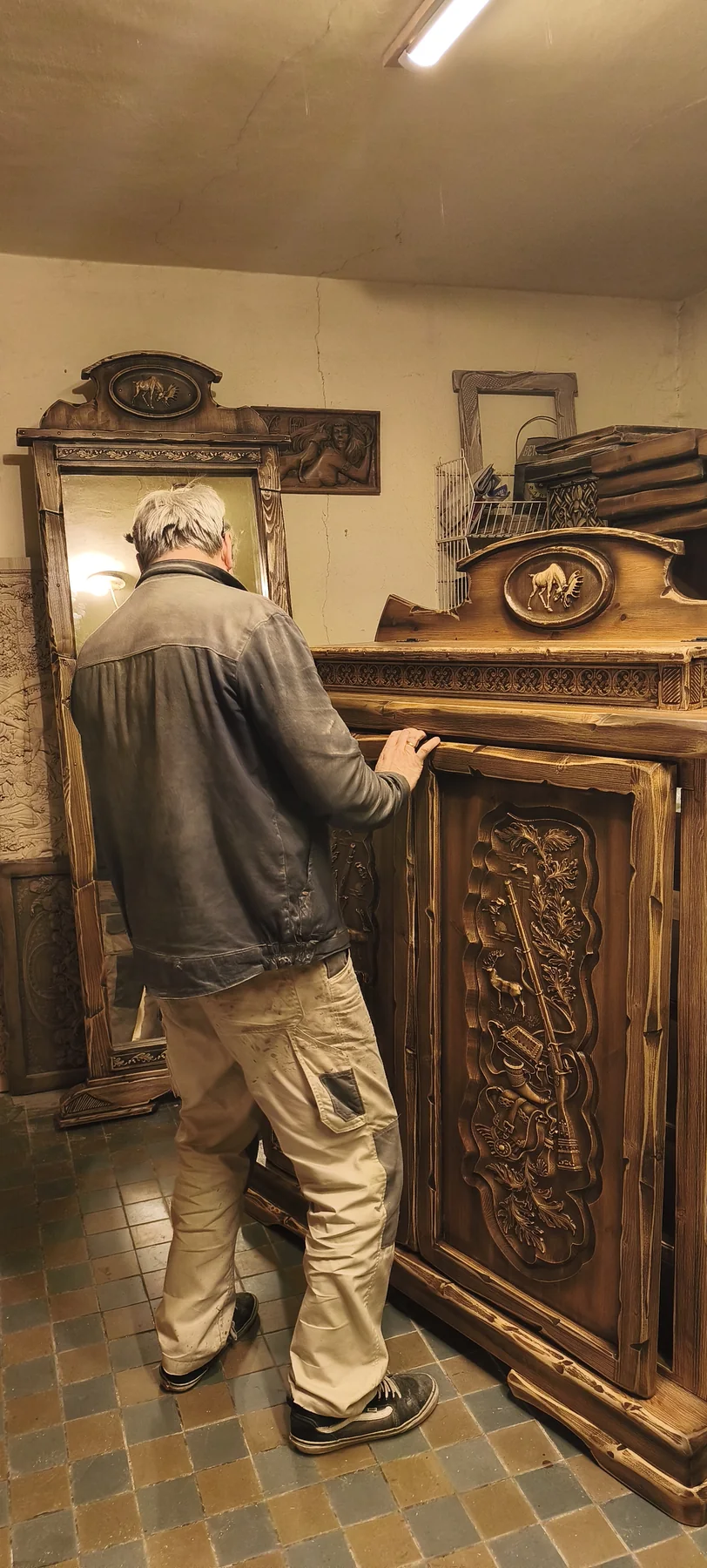 GoodSaw 3D CNC wood carving detail
