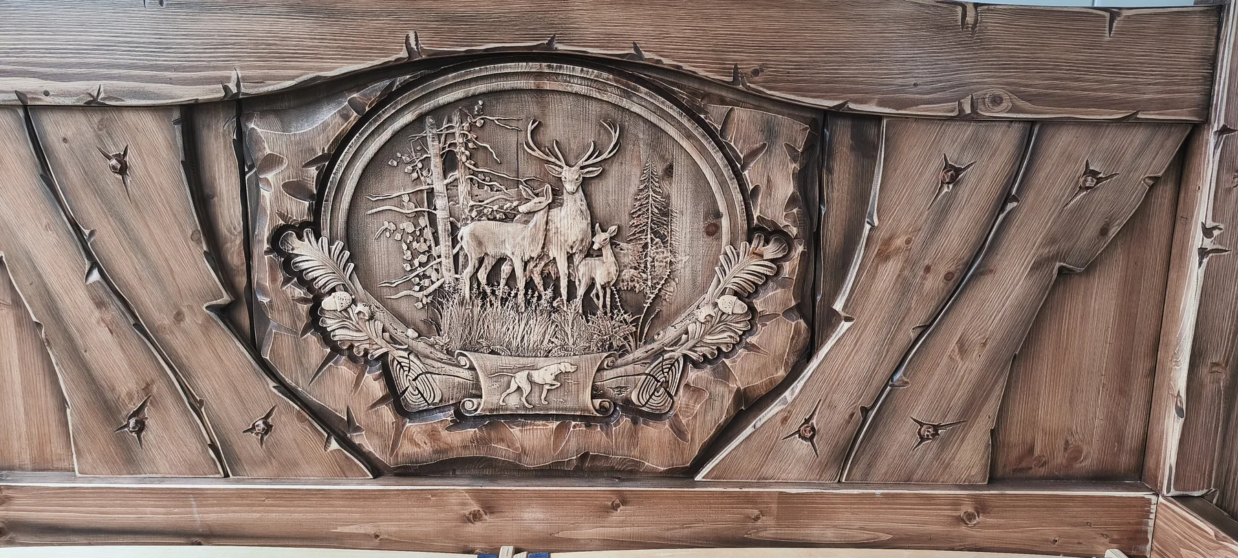 GoodSaw 3D CNC wood carving detail