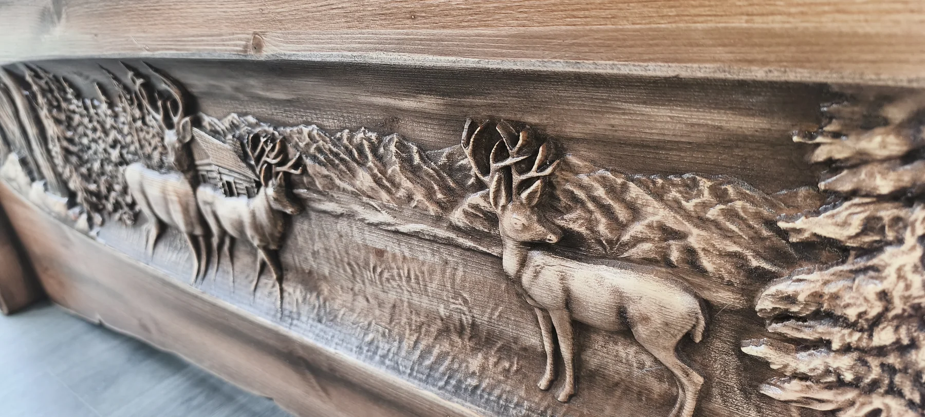 GoodSaw 3D CNC wood carving detail