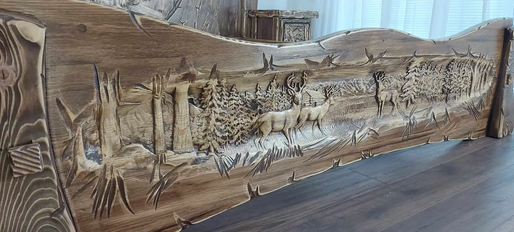 GoodSaw 3D CNC wood carving detail