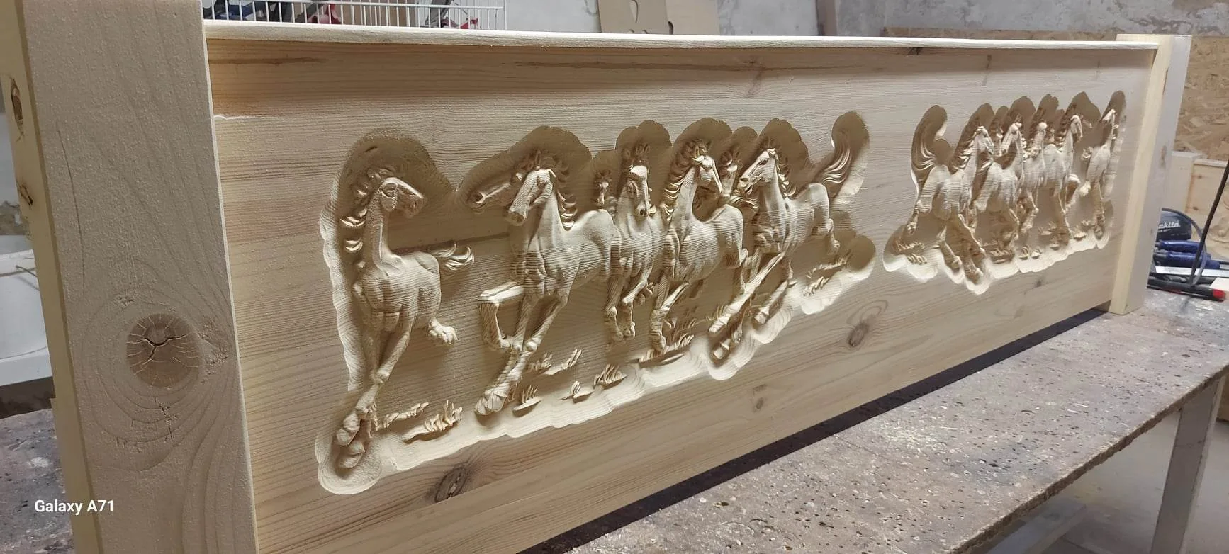 GoodSaw 3D CNC wood carving detail