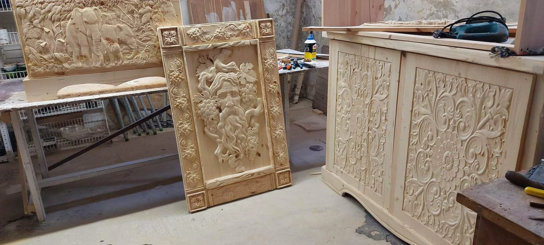 GoodSaw 3D CNC wood carving detail