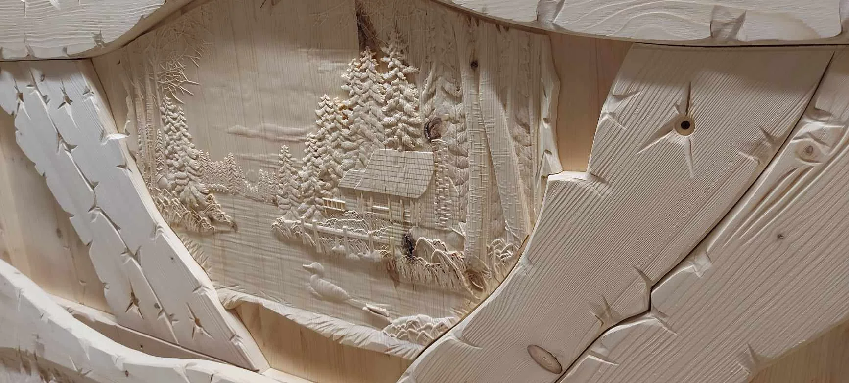 GoodSaw 3D CNC wood carving detail
