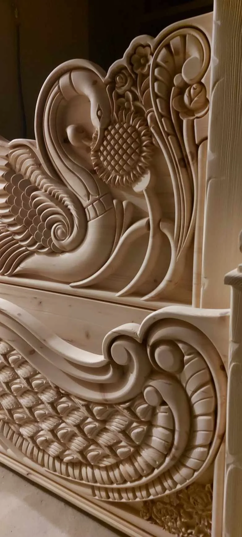 GoodSaw 3D CNC wood carving detail