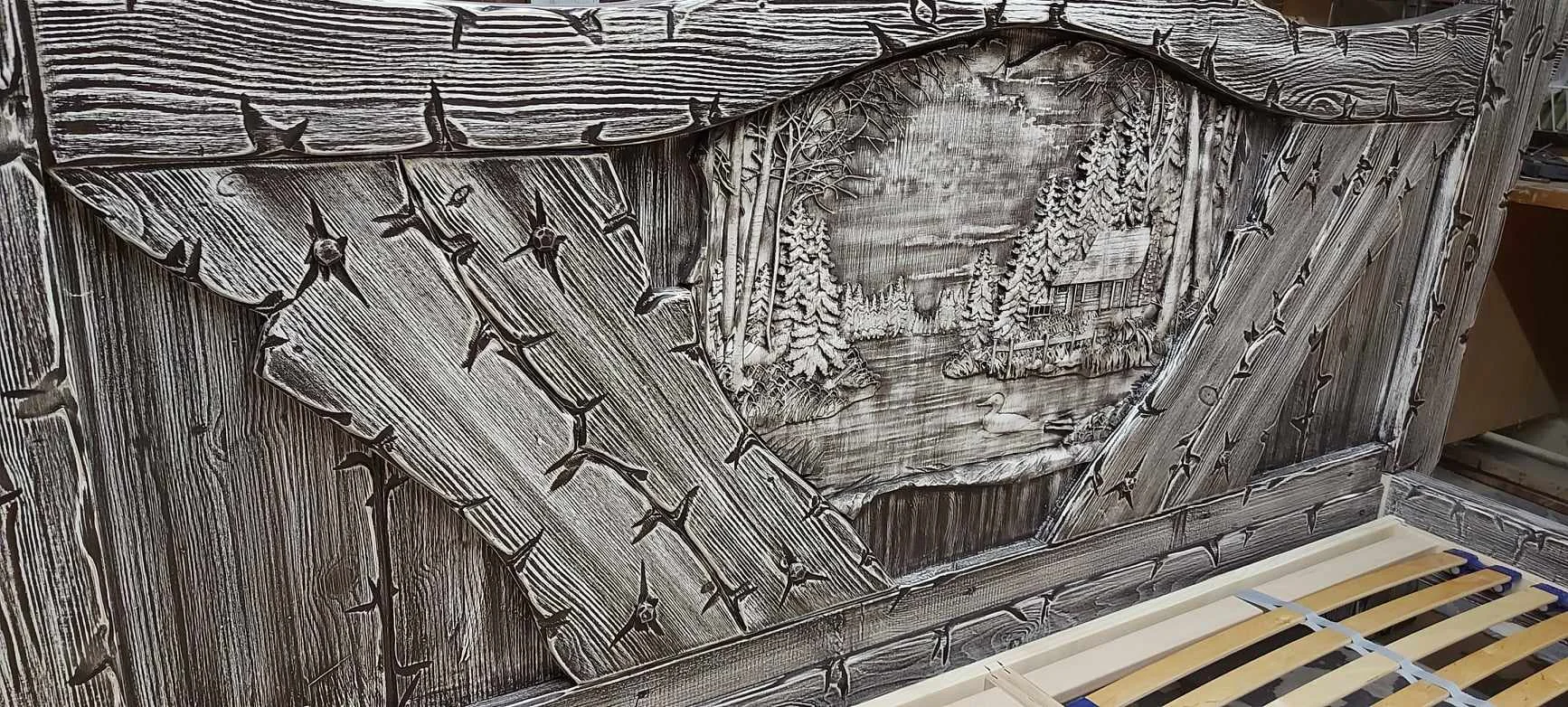 GoodSaw 3D CNC wood carving detail