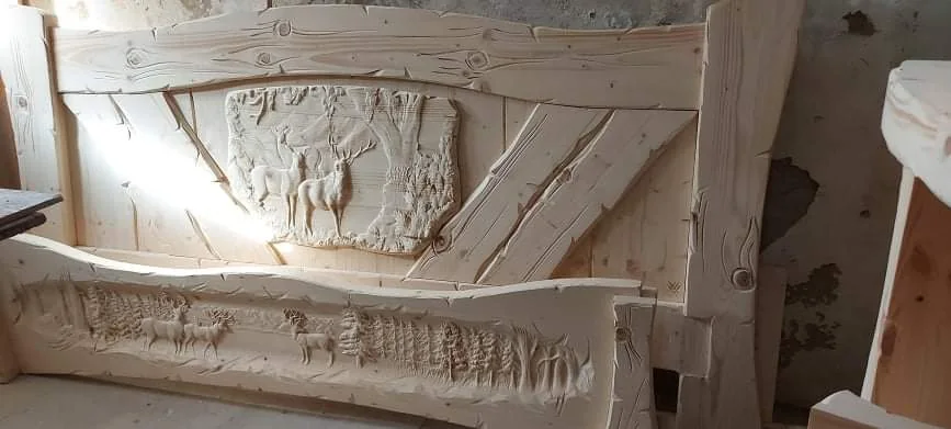 GoodSaw 3D CNC wood carving detail