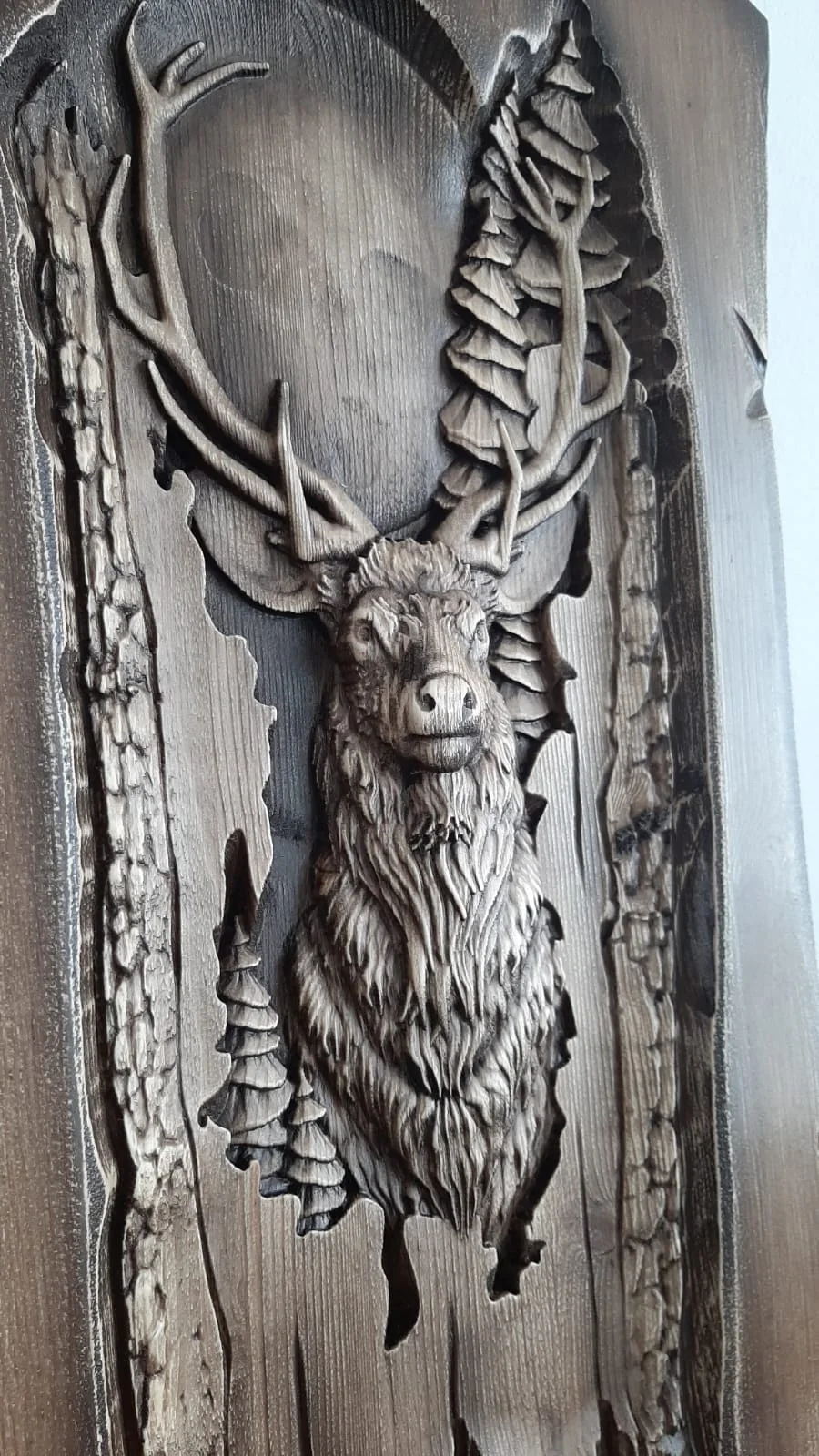 GoodSaw 3D CNC wood carving detail